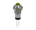 LED Indicator 2.1V DC Fixed Yellow PCB Pins