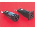 Fuse Holder 5 x 20mm SNAP FIT PANEL 2.0-3.0mm, 5 ST