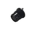 Standard Circular Connector Rear Panel Mnt PCB Mnt 10 P Socket, 5 ST