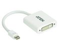 Video Adapter, Mini DisplayPort Plug - DVI Socket, 1920 x 1200, White