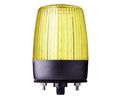 LED Signal Beacon AC / DC 24V 250mA 75mm Yellow IP69 / IK08 Connector, M12, 5-Pin PDMC5
