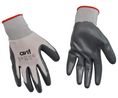 Protective Gloves, Nitrile / Polyamide, Glove Size Large, Grey / White, Pair (2 pieces)