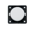 Wall Rocker Switch Glossy INTEGRO 1x ON-OFF Flush Mount 16A 250V White
