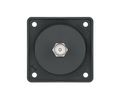 Aerial TV Wall Outlet Matte INTEGRO 1x IEC (Coaxial) Flush Mount Anthracite