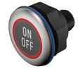 IO-Link Illuminated Capacitive Switch 200 mA 32 VDC 1NO IP69K / IK08