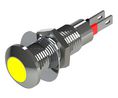 LED Indicator Yellow 8.1mm 24VDC
