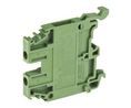 Terminal Block, Screw, 2 Poles, 600V, 32A, 4mm², Green, Pack of 10 pieces