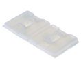 Self Adhesive Natural Cable Tie Mount 29.2 mm x 29.2mm, 5.5mm Max. Cable Tie Width Packung à 100 Stück