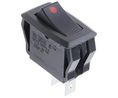 SPST, On-Off Rocker Switch Panel Mount