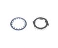 Broadcom Steel Hex Half Nut & Washer with Internal Tooth, 200 Pieces, Steel