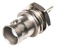 Telegartner, Jack Panel Mount BNC Connector, 50Ohm, Solder Termination, Straight Body, Hona, Rak, 50Ohm