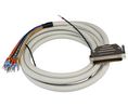 Phoenix Contact Male 37 Pin D-sub Unterminated Serial Cable, 3m, 25/S, CABLE-D-37SUB/M/OE/0 Series 3m Grey