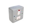 MK Electric 13A 1 Gang Switched Fused Spur Surface Mount / Bündige Montage 13A 250VAC
