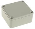 Grey Die Cast Aluminium Enclosure, Grey Lid, 60 x 54.9 x 30mm
