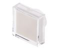 White Square Push Button Lens for Use with ADA16 Series