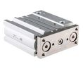 Pneumatic Guided Cylinder, 50mm, 500mm/s, 100 ... 1MPa, Bore Size 25mm, G1/8"