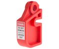 Red 1-Lock ABS Universal Fuse Holder Lockout, 8.25mm Shackle, 4mm Attachment