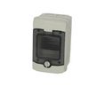 Enclosure 128x120x201mm Light Grey / Transparent Polycarbonate IP65