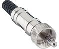 Klinkenstecker, Stecker, Stereo, Gerade, 3.5 mm