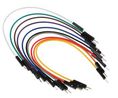 MIKROE-513, 150mm Insulated Breadboard Jumper Wire in Black, Blue, Brown, Green, Grey, Orange, Purple, Red, White,
