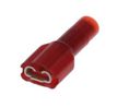 Spade Connector, Insulated, Red, 0.34 ... 0.75mm², Socket, Reel of 1000 pieces