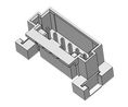 PCB Header, Male, 3A, 125V, Contacts - 6