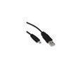 Cable, USB-A Plug - USB Micro-B Plug, 2m, USB 2.0, Black