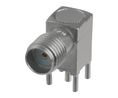 Connecteur RF, SMA, Alliage de zinc, Prise femelle, Angle droit, 50Ohm, Soudage