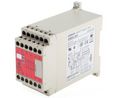 Single/Dual-Channel Emergency Stop Safety Relay, 24V ac/dc, 3 Safety Contacts