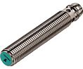 Pepperl + Fuchs Inductive Barrel-Style Proximity Sensor, M8 x 1, 3 mm Detection, PNP Output, 5 ... 30 V dc, IP67