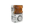 Xenon-summer PATROL Orange Flera toner 230VAC 105dBA IP66 Ytfäste