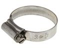 HI-GRIP Stainless Steel Slotted Hex Worm Drive, 13mm Band Width, 35 → 50mm ID