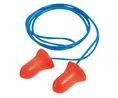Safety Red, Blue Disposable Ear Plugs, 37 dB Rated, No100 Pack of 100 pieces