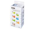 uvex com4-fit Series Orange Disposable Ear Plugs, 33 dB Rated, No300 Rulle på 300 delar