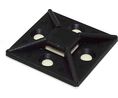 Self Adhesive Black Cable Tie Mount 38.5 mm x 38.5mm, 10.2mm Max. Cable Tie Width Packung à 25 Stück