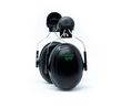 Centurion Safety SANA Ear Shells with Helmet, 25 dBBlack, Green