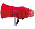 e2s BExCS110-05 Series Red Sounder Beacon, 115 V ac, IP66, IP67, Wall Mount, 117dB at 1 Metre