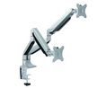 VESA-Halterung, Klemme / Tülle, 9kg, Unterstützte Displays - 2, Grau