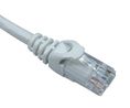 Patch Cable, RJ45 Plug - RJ45 Plug, CAT6, U/UTP, 1m, White