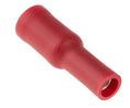 Crimp Terminal, Red, 0.5 ... 1.5mm², Polyvinylchloride (PVC), 7mm, Pack of 100 pieces