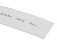 Heat-Shrink Tubing 2:1, 9.5 ... 19mm, White, Polyolefin, 5m