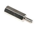 Standoff, Male - Female, 20mm, M4, Brass, Pack of 50 pieces