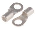 Ring Terminal, Non-Insulated, 10mm², 1/4, Pack of 50 pieces
