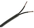 Câble multiconducteur, Non blindé YY, PVC, 2x 1.5mm², 50m, Gris