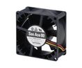 Aksiaaliset puhaltimet DC Kuula 80x80x38mm 12V 136.8m³/h