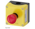 Emergency Stop Switch Assembly 1NC + 1NO IP66 / IP67 / IP69 / IP69K Screw Terminal SIRIUS ACT