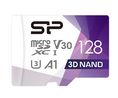 Memory Card, microSD, 128GB, 100MB/s, 80MB/s, Purple / White