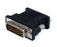 Adapter, DVI-I 24+5-stifts kontakt - VGA-sockel