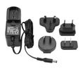 Netzteil 5V 3A AU-Stecker / Typ A (NEMA 1-15) / Schutzkontaktstecker Typ C (CEE 7/16) / UK-Stecker Typ G (BS1363) Zylinderstecker, 2.5 x 5.5 mm