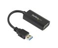 Adapter, USB-A Plug - VGA Socket, 1920 x 1200, Black